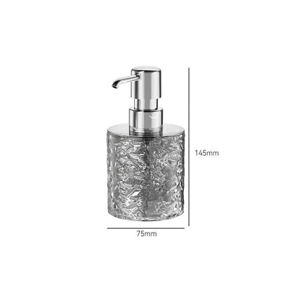 Lighteme Ice Pattern Soap Dispenser Bottle