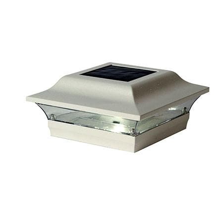 Lampes solaires pour capuchons de clôture Lighteme