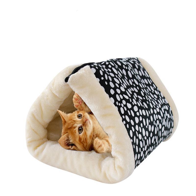 Maison pliable et chaude pour chatons d'intérieur Lighteme (4 couleurs)