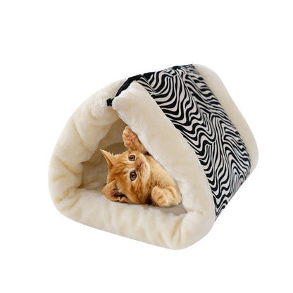 Maison pliable et chaude pour chatons d'intérieur Lighteme (4 couleurs)