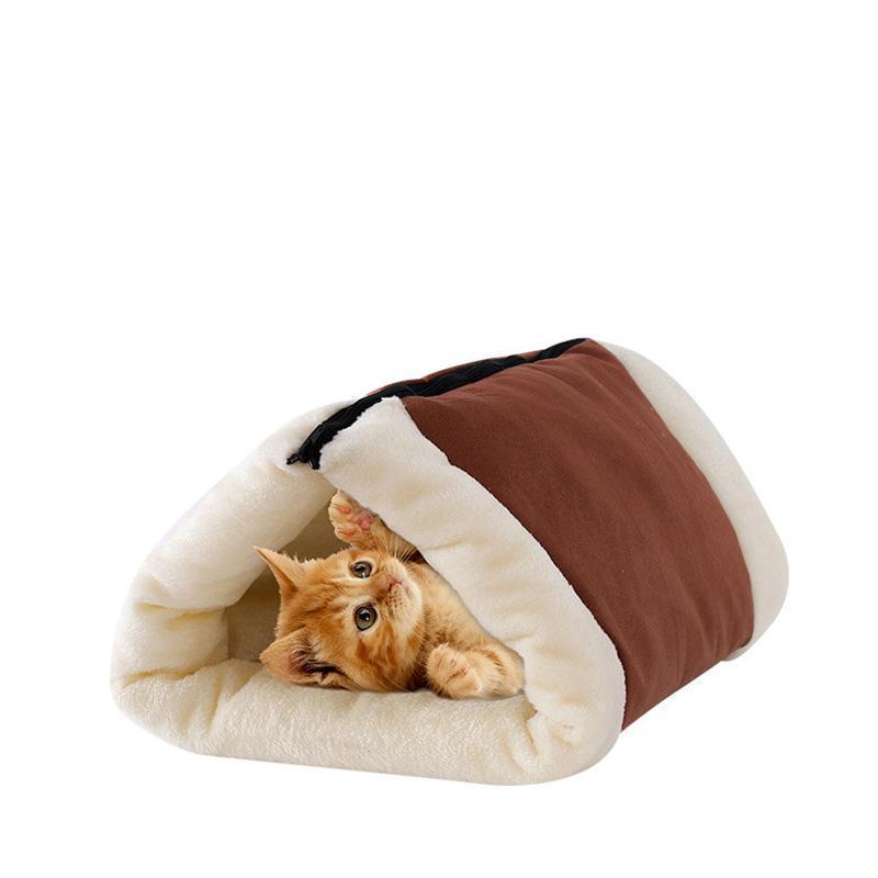 Maison pliable et chaude pour chatons d'intérieur Lighteme (4 couleurs)