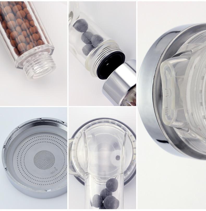 Lighteme 3 Mode High Pressure Shower Bath Head (7 colors)