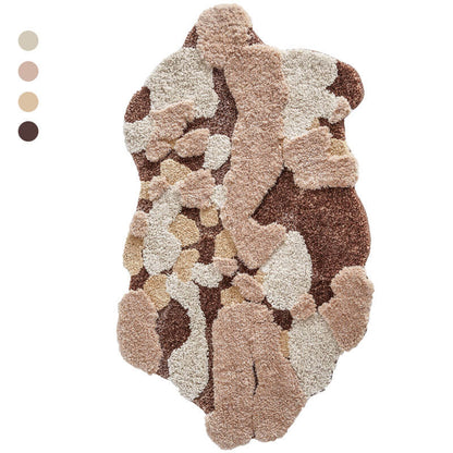 Tapis décoratif de forme irrégulière Lighteme