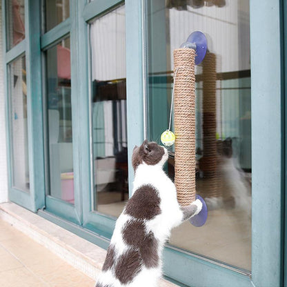 Lighteme Jute Saugnapf Katzenkletterwand Kratzspielzeug