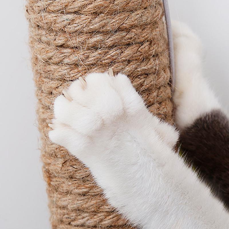 Lighteme Jute Saugnapf Katzenkletterwand Kratzspielzeug