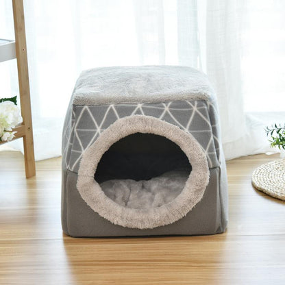 Lit pour chat Lighteme Kitten House à double usage (2 couleurs et 2 tailles)