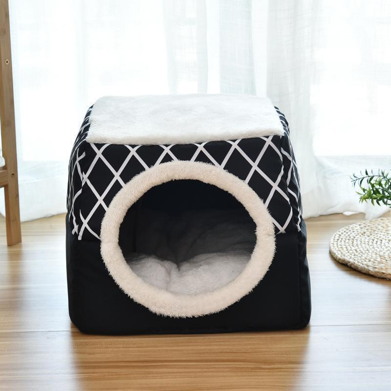 Lit pour chat Lighteme Kitten House à double usage (2 couleurs et 2 tailles)