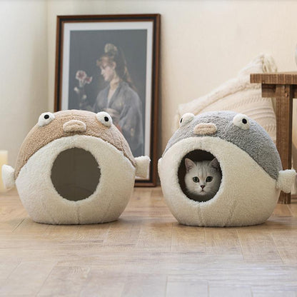 Maisonnette pour chaton Lighteme Puffer (2 couleurs)