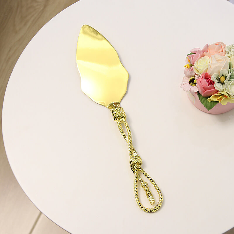 Spatule à gâteau en acier inoxydable Lighteme Knot Design