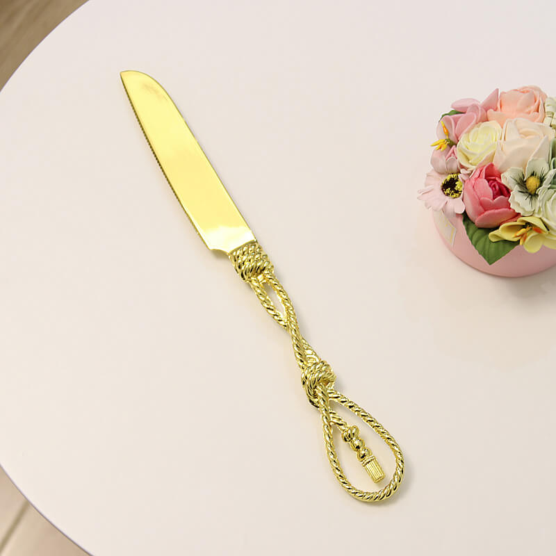 Spatule à gâteau en acier inoxydable Lighteme Knot Design