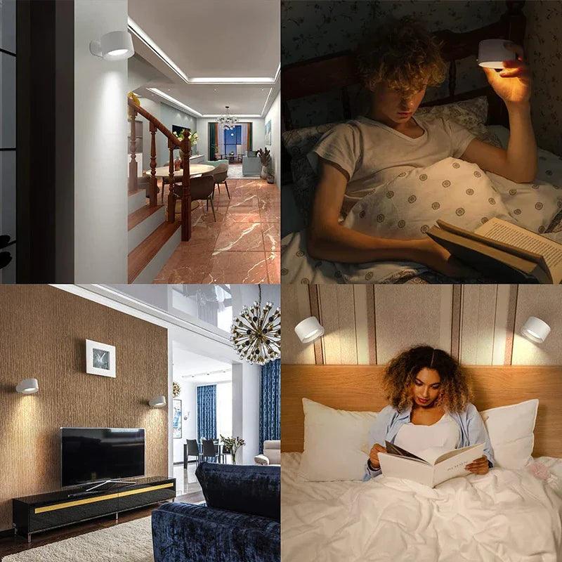 Applique murale ronde Lighteme - ACHETEZ-EN 1, OBTENEZ-EN 1 GRATUITEMENT (2PCS)