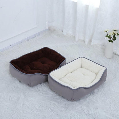 Lighteme Large Dog Kennel Square Solid Lounger Mat (2 colors & 4 sizes)