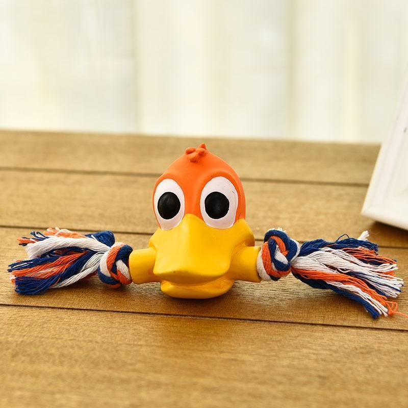 Lighteme Kauspielzeug für Hunde aus Latex-Baumwollseil (2 Ausführungen)