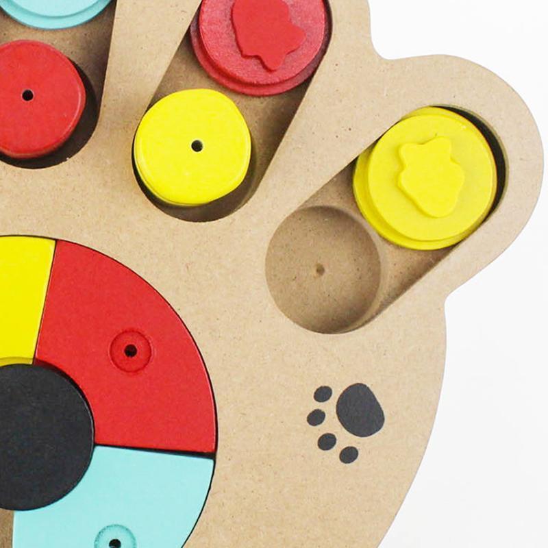 Jeu de puzzle Lighteme Leak Food Toy, jouet d'entraînement pour chien (2 modèles)