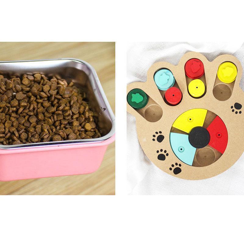 Jeu de puzzle Lighteme Leak Food Toy, jouet d'entraînement pour chien (2 modèles)