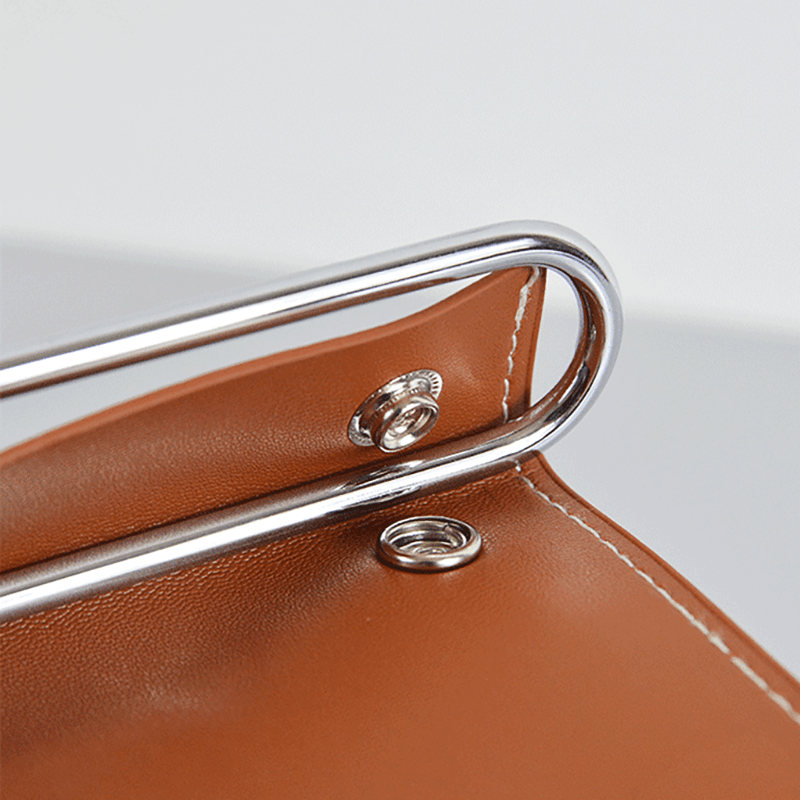 Lighteme Schreibtischaufbewahrung aus Leder