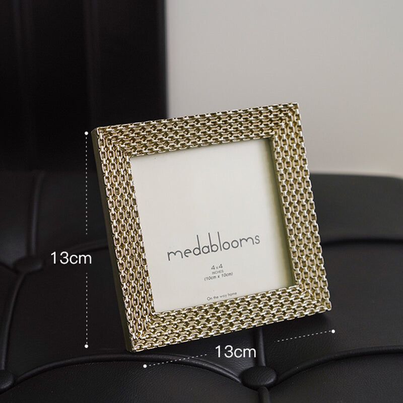 Cadre photo de luxe plaqué or Lighteme Light