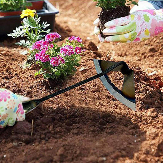 Houe creuse tout acier trempé Lighteme