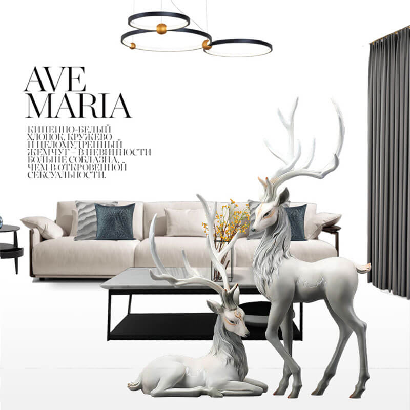 Lighteme Light Luxus Elch Heimdekoration