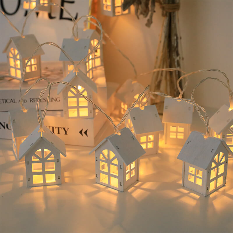 Lighteme Linen Lantern String Lights