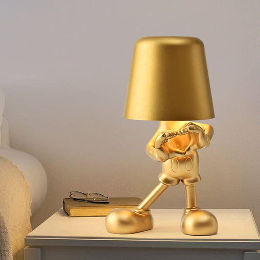 Lampe de bureau à chargement tactile Lighteme Little Golden Man