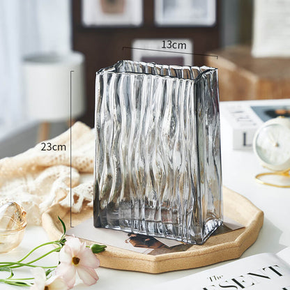 Lighteme Light Luxury Portable Glass Vase