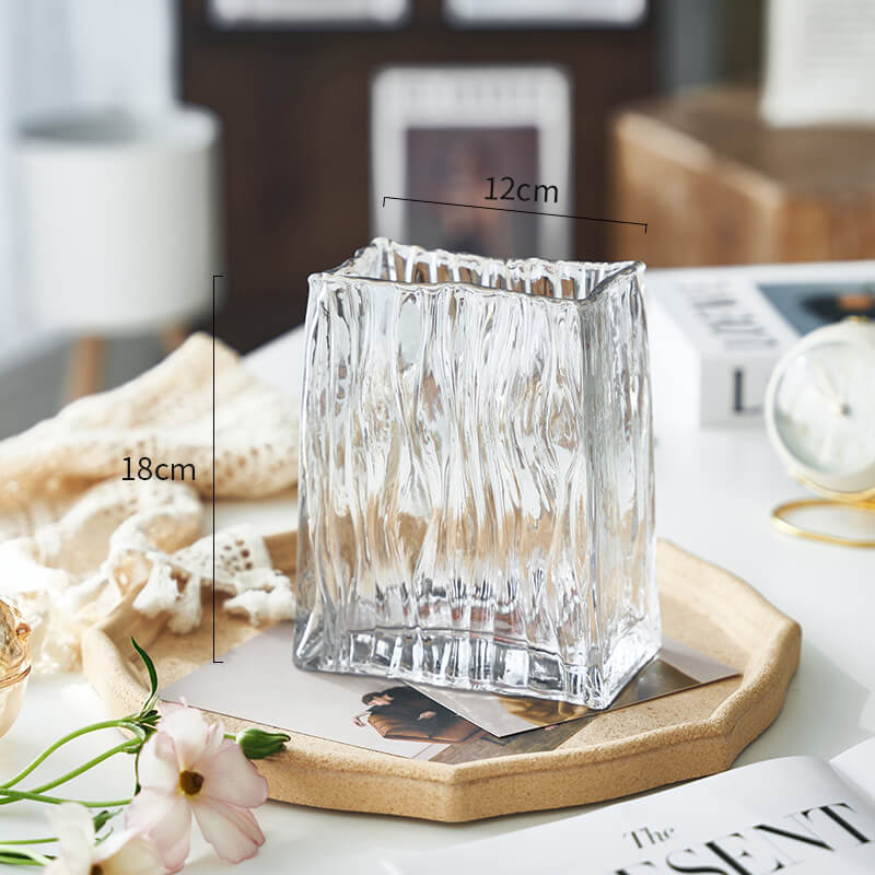 Lighteme Light Luxury Portable Glass Vase
