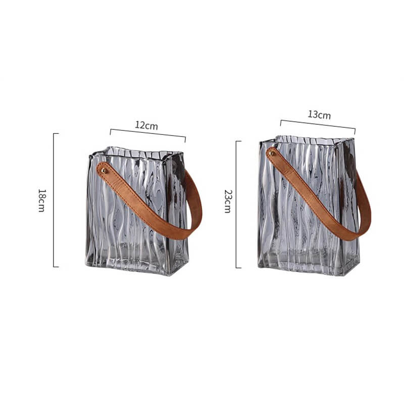 Lighteme Light Luxury Portable Glass Vase