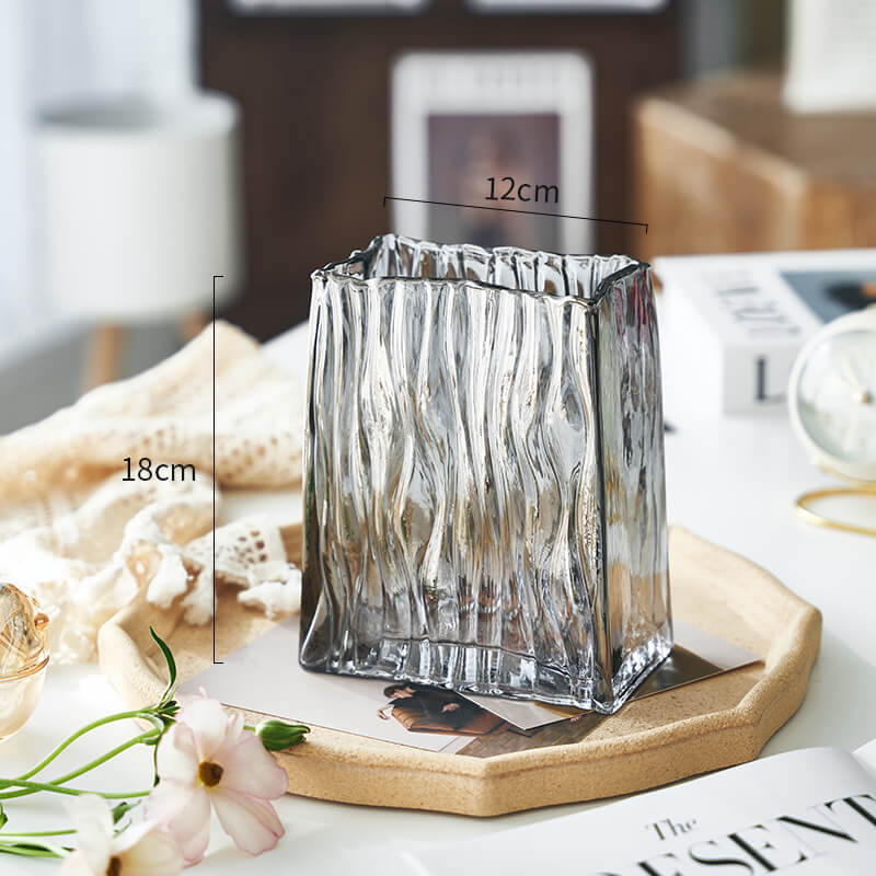 Lighteme Light Luxury Portable Glass Vase