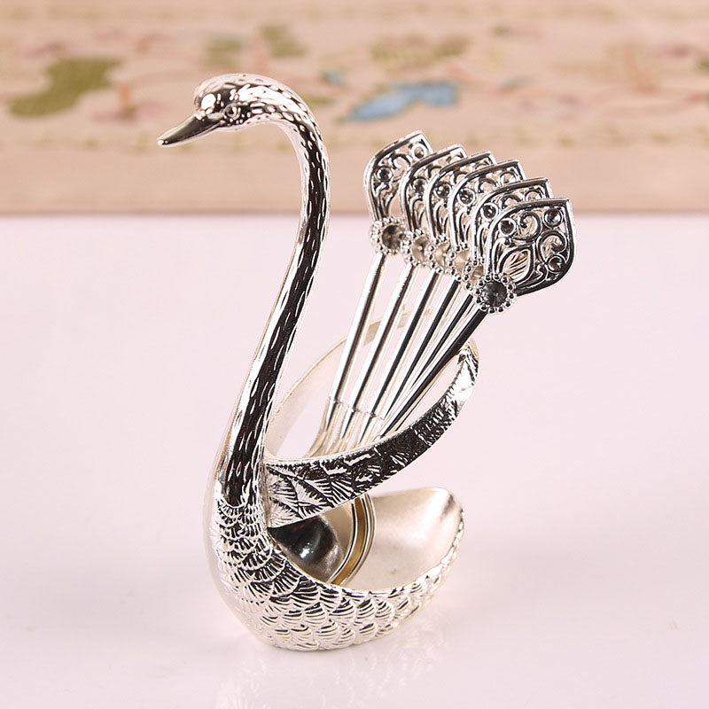 Ensemble de cuillères de luxe Lighteme Swan