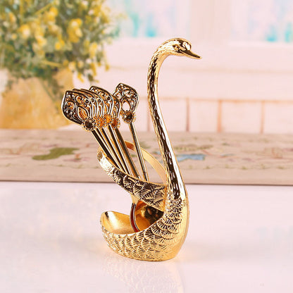Ensemble de cuillères de luxe Lighteme Swan
