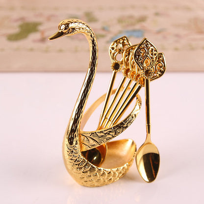 Ensemble de cuillères de luxe Lighteme Swan