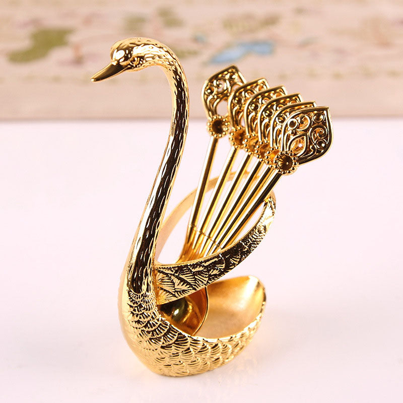 Ensemble de cuillères de luxe Lighteme Swan