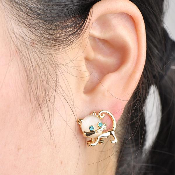Boucles d'oreilles Lighteme Double Cat (2 couleurs)