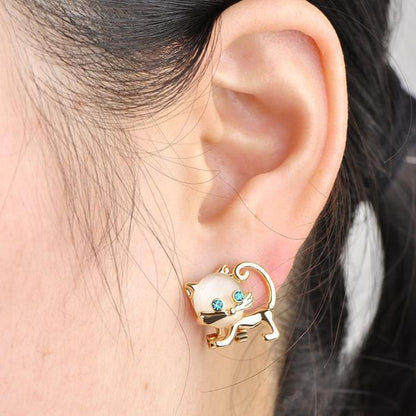 Boucles d'oreilles Lighteme Double Cat (2 couleurs)