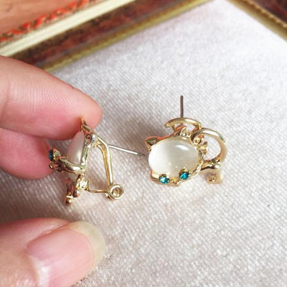 Boucles d'oreilles Lighteme Double Cat (2 couleurs)