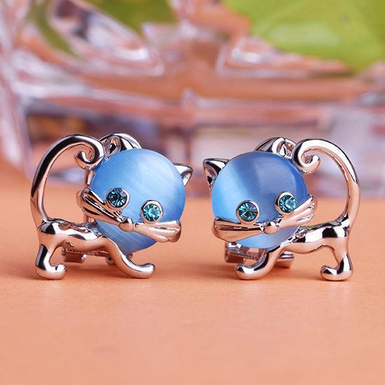 Boucles d'oreilles Lighteme Double Cat (2 couleurs)