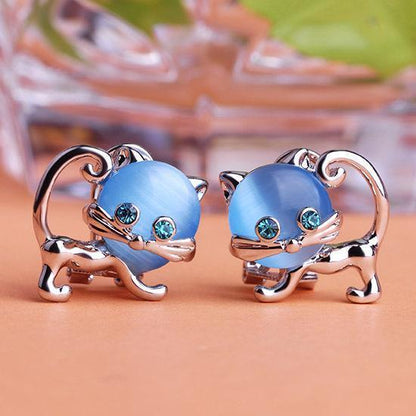 Boucles d'oreilles Lighteme Double Cat (2 couleurs)