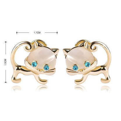 Boucles d'oreilles Lighteme Double Cat (2 couleurs)