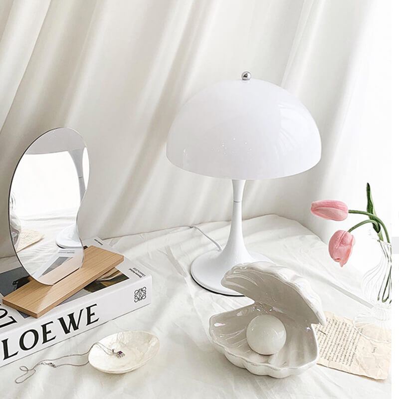 Lighteme Romantic White Mushroom Table Lamp