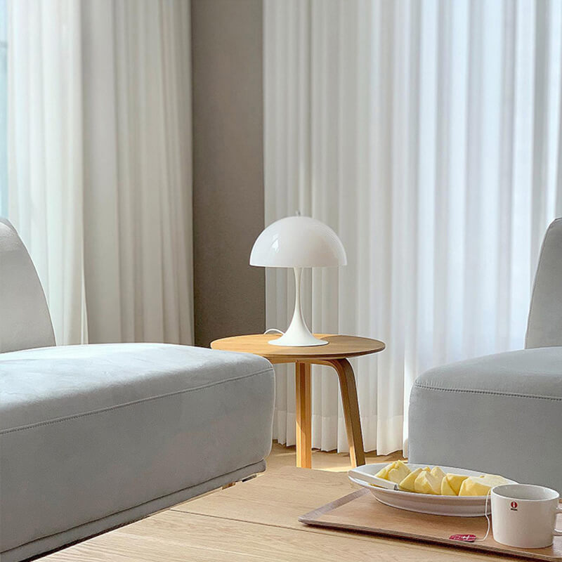 Lighteme Romantic White Mushroom Table Lamp