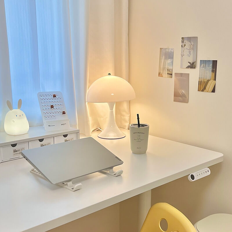 Lighteme Romantic White Mushroom Table Lamp