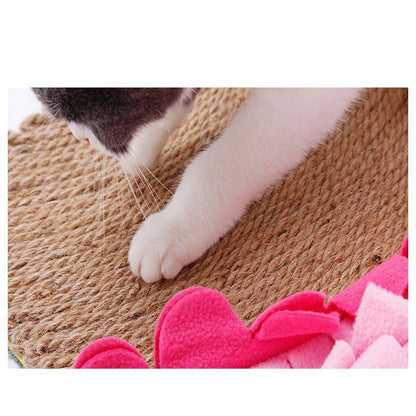 Tapis de détection de sirène Lighteme, tapis pour chats qui frotte leurs pattes
