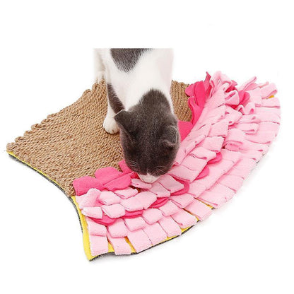 Tapis de détection de sirène Lighteme, tapis pour chats qui frotte leurs pattes