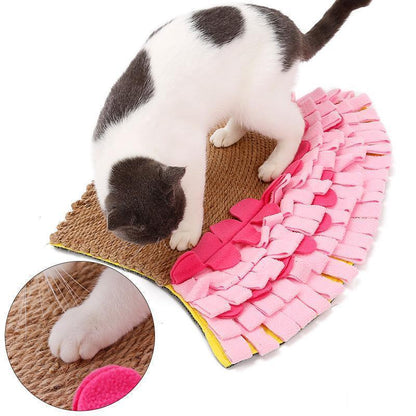 Tapis de détection de sirène Lighteme, tapis pour chats qui frotte leurs pattes