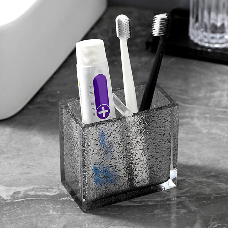 Lighteme Minimalist Gray Bathroom Set