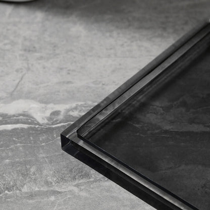 Lighteme Minimalist Gray Bathroom Set