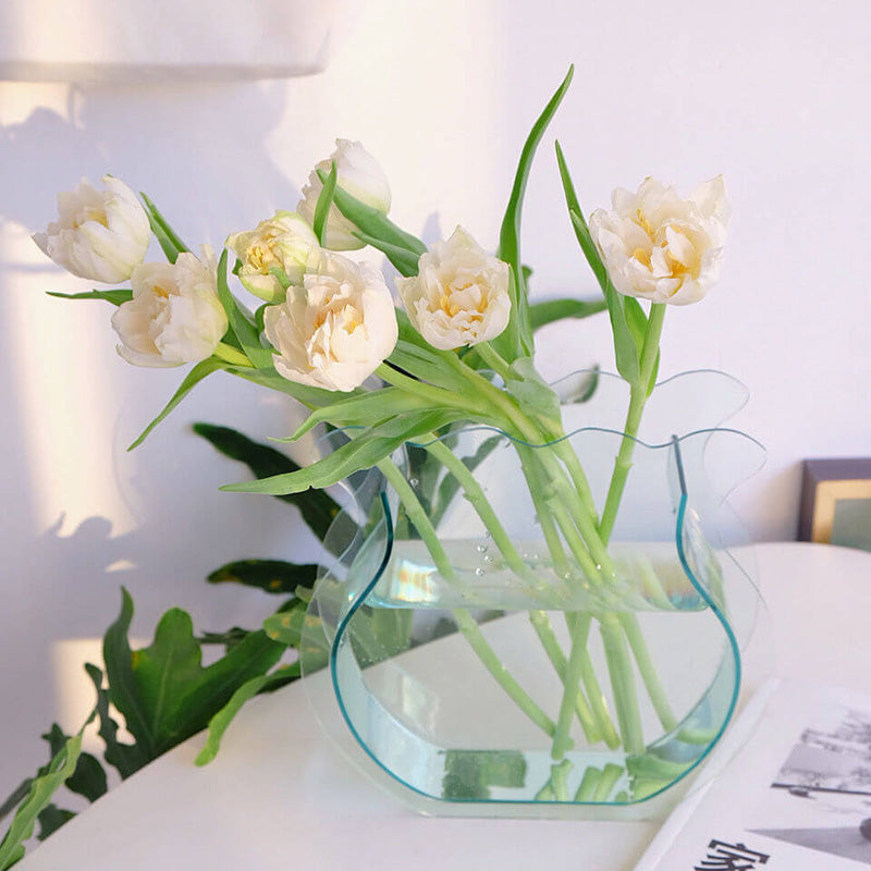 Lighteme Acrylic Fishtail Shpae Vase