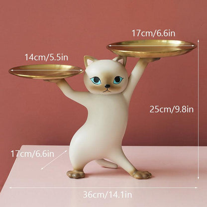 Assiette de maintien pour chat créative Lighteme