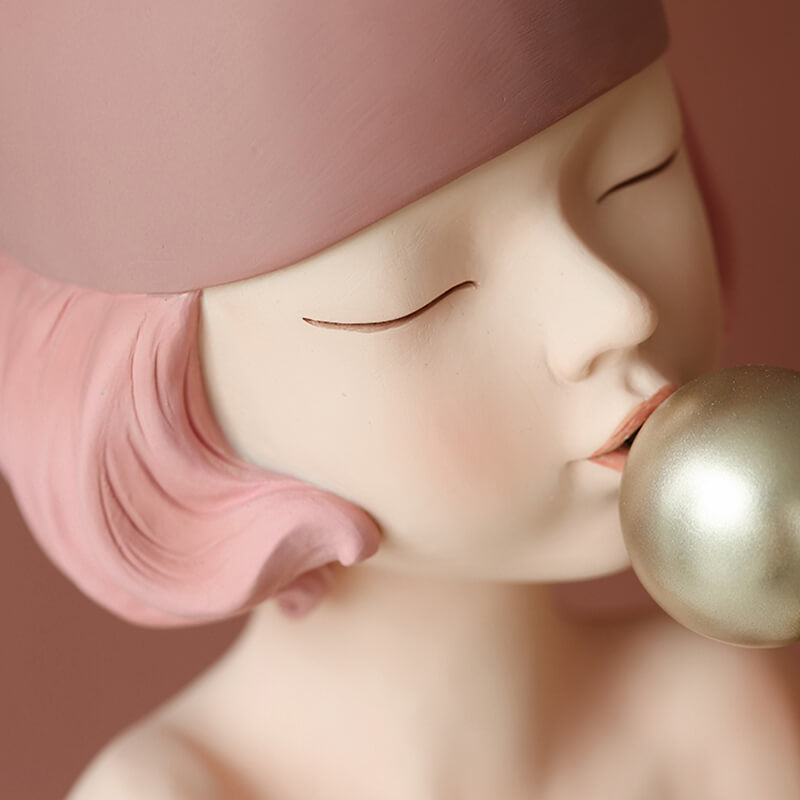 Lighteme Modern Girl Resin Storage Decoration